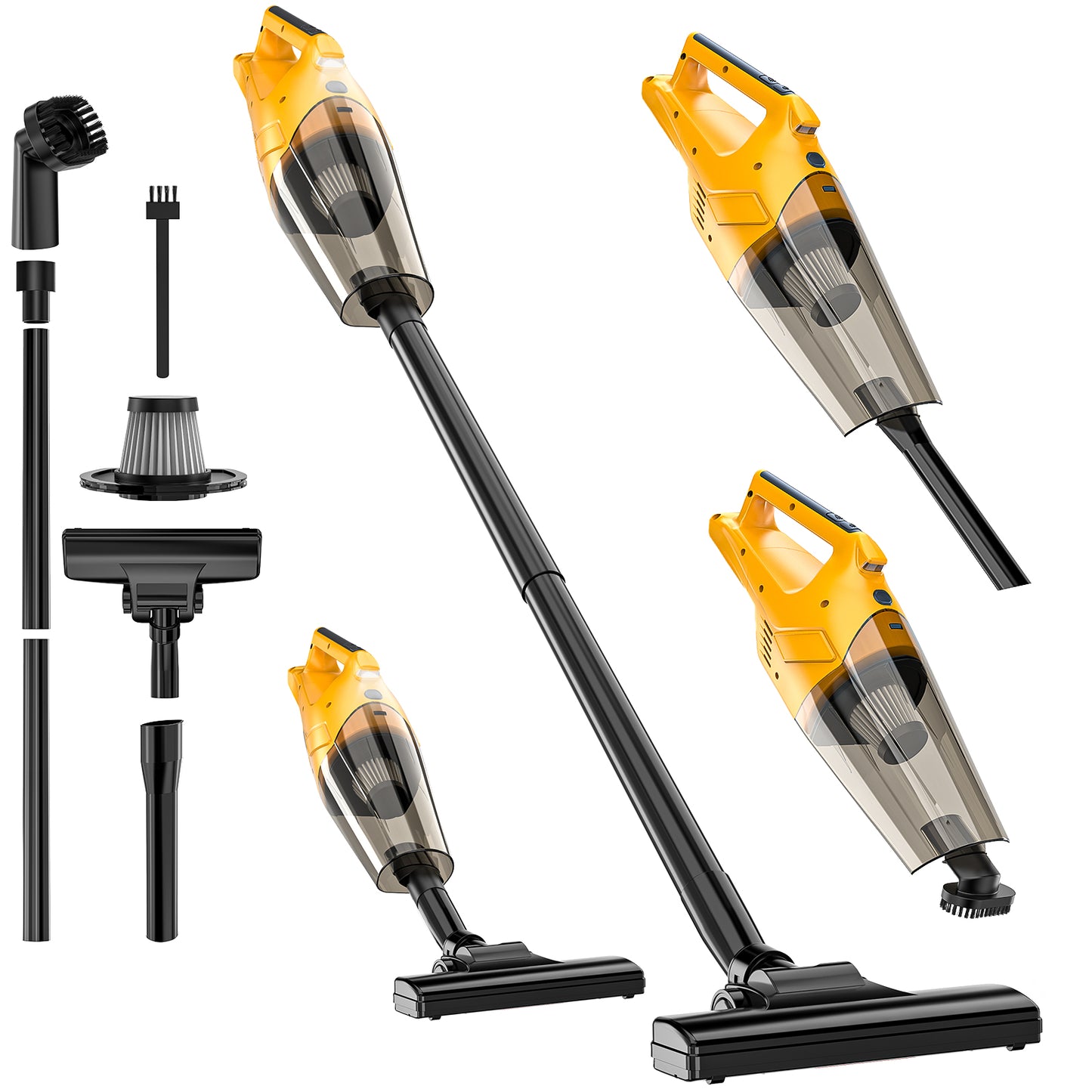Ecarke Cordless Vacuum Cleaner Compatible with DeWALT 20v Battery