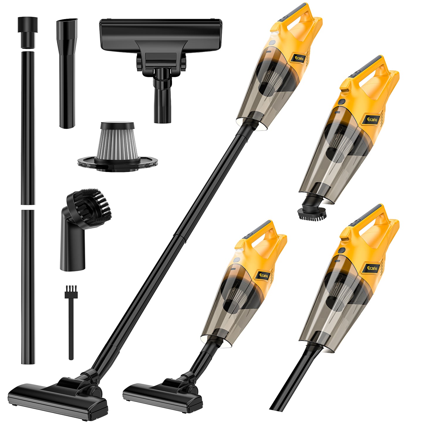 Ecarke Cordless Vacuum Cleaner Compatible with DeWALT 20v Battery