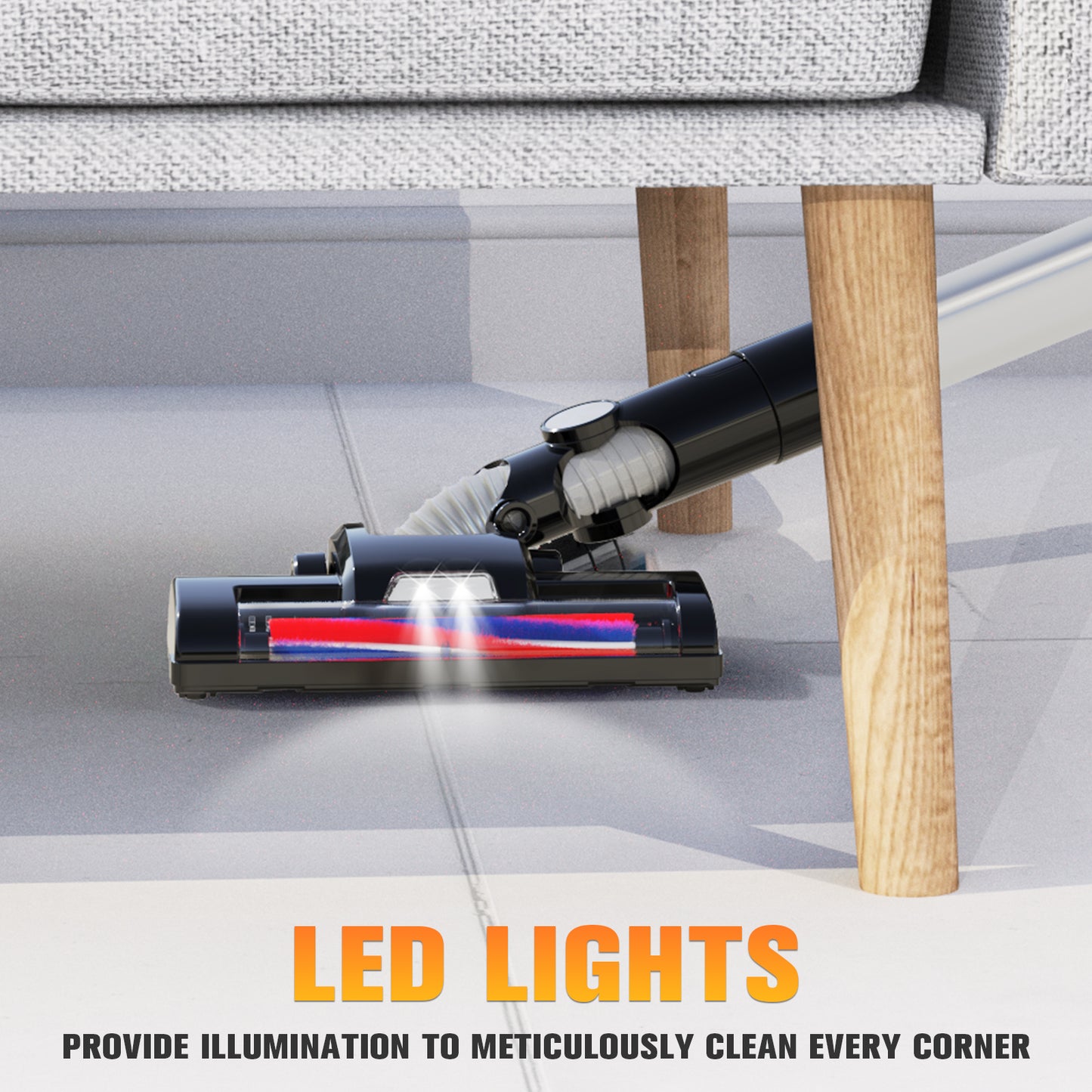Ecarke Cordless Vacuum Cleaner for DeWALT 20v Battery