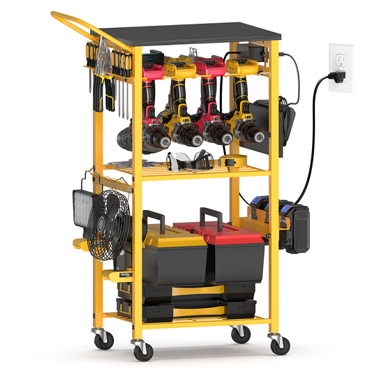 Workbench with Pegboard for DeWalt Tools