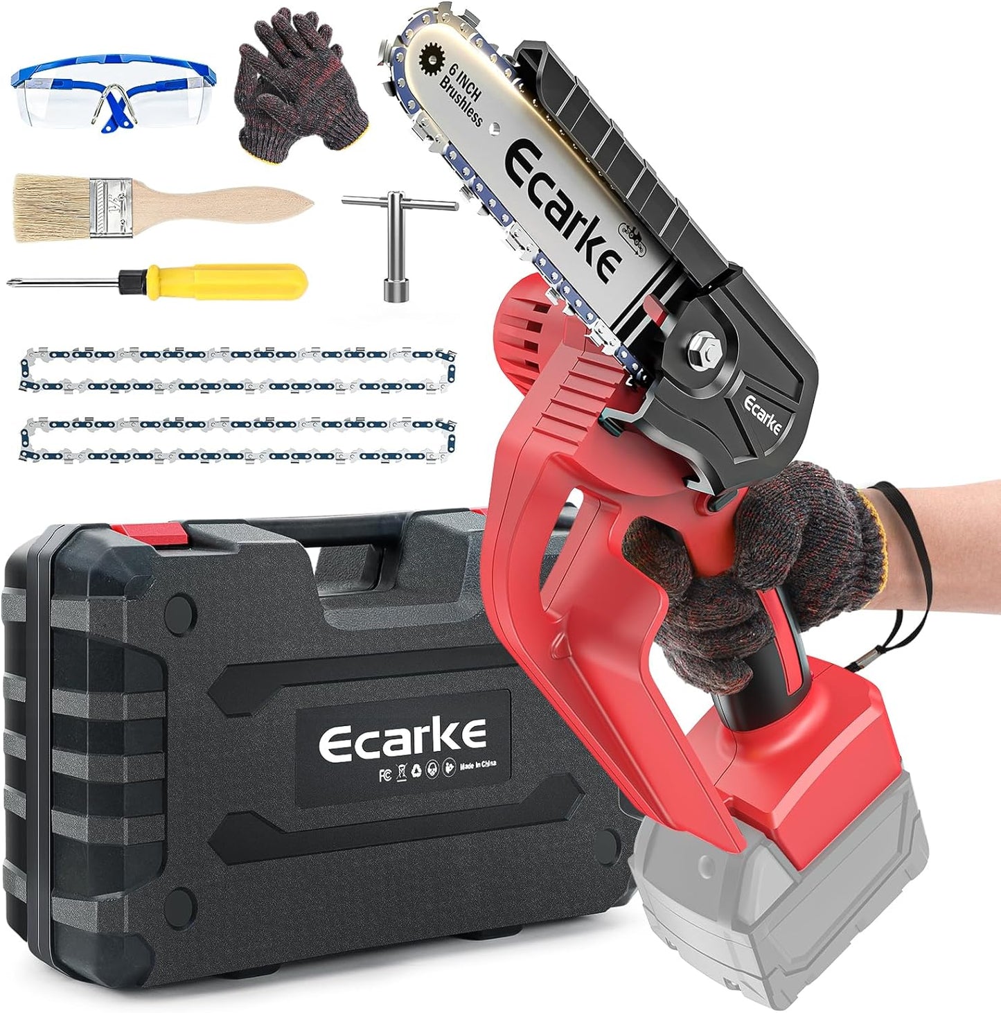 Cordless Mini Chainsaw for Milwaukee M18 Battery