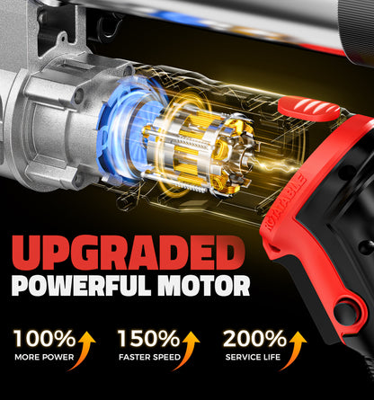 Ecarke Cordless Grease Gun Compatible with Milwaukee 18V Battery (Tool Only)