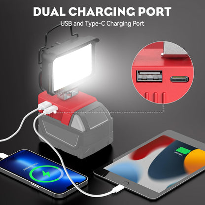 20W Handheld LED Work Light for Milwaukee M18 Battery