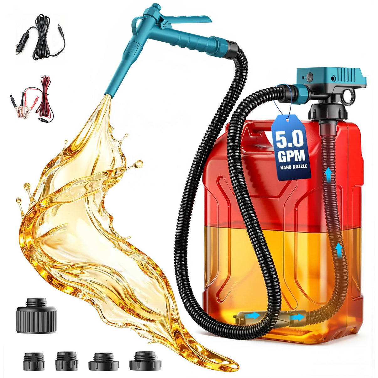 cordless fuel transfer pump